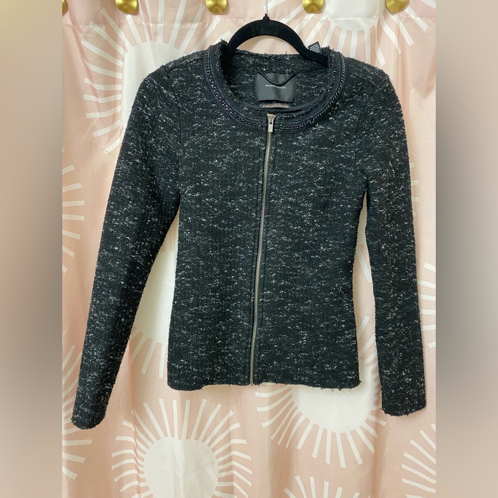 Maison Scotch Zip Sweater Scotch & Soda